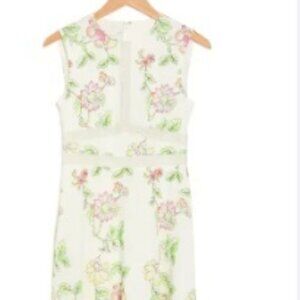 Ted Baker London: Damita Handkerchief Hem Dress In Light Green - Size 2  NWT